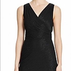 NWT Laundry by Shelli Segal Black Beaded Dress